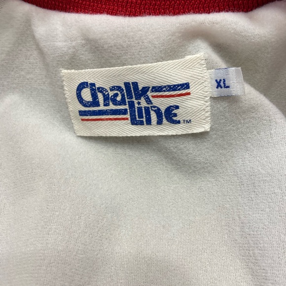 XL Vintage Gold San Francisco 49ers Chalk
Line Starter Style Satin Jacket - Picture 4 of 14